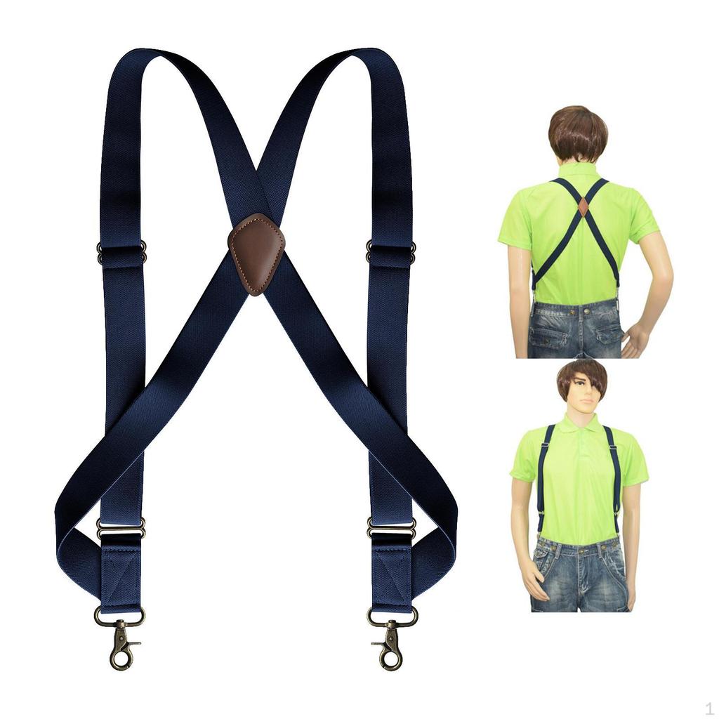 Classic Mens X-Type Suspenders with Swivel Hooks
