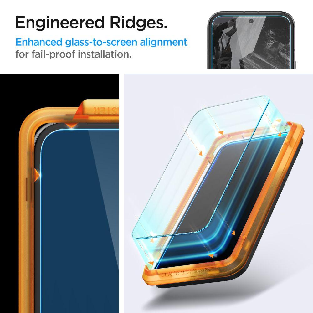 Szkło Hartowane Spigen Alm Glas.tr 2-Pack Google Pixel 8A Clear