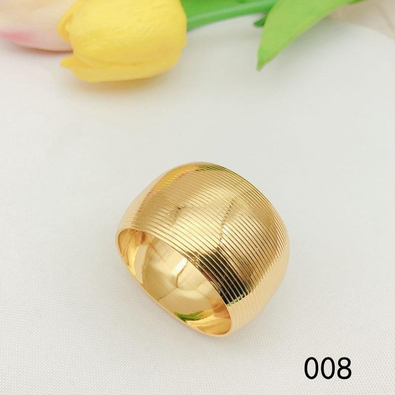 Silver Decorative Napkin Ring Holder for Weddings, Party Decoration, New, 12 Pcs per Lot