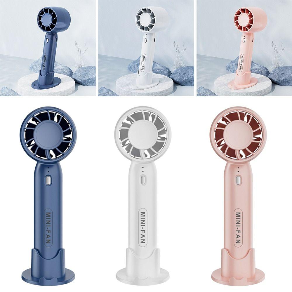 Cooling Summer Handheld Fan With Phone Holder Air Cooler Multi-function Mini Fan  Outdoor