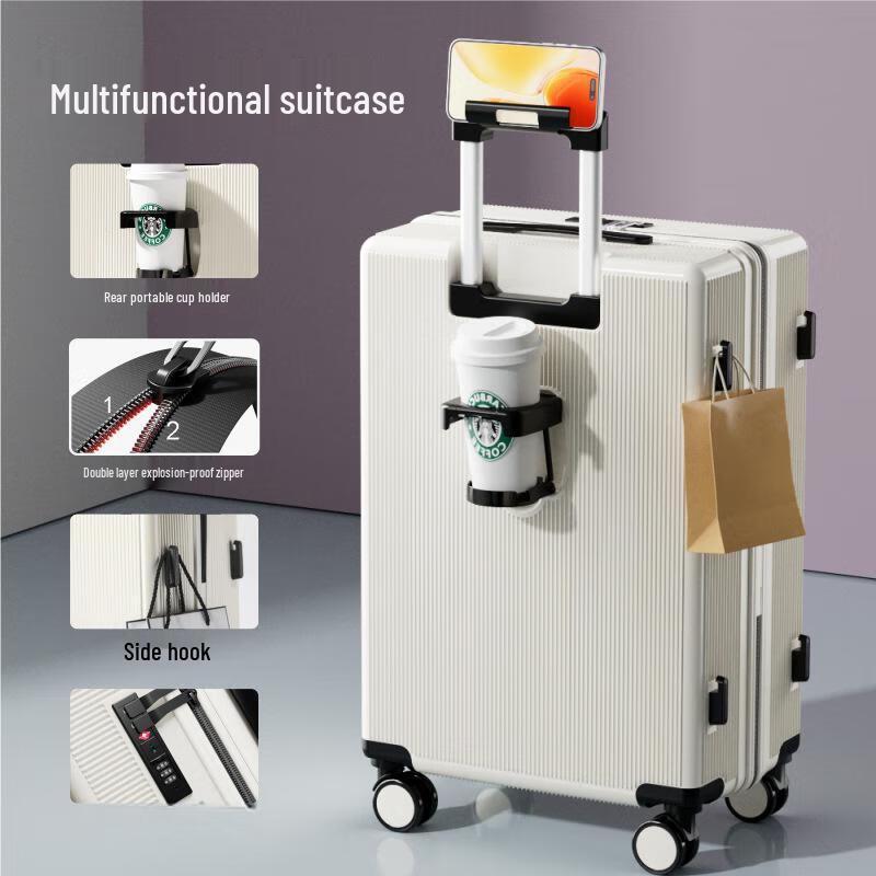 Yuzhan 24-inch Hardside Luggage with Password Lock