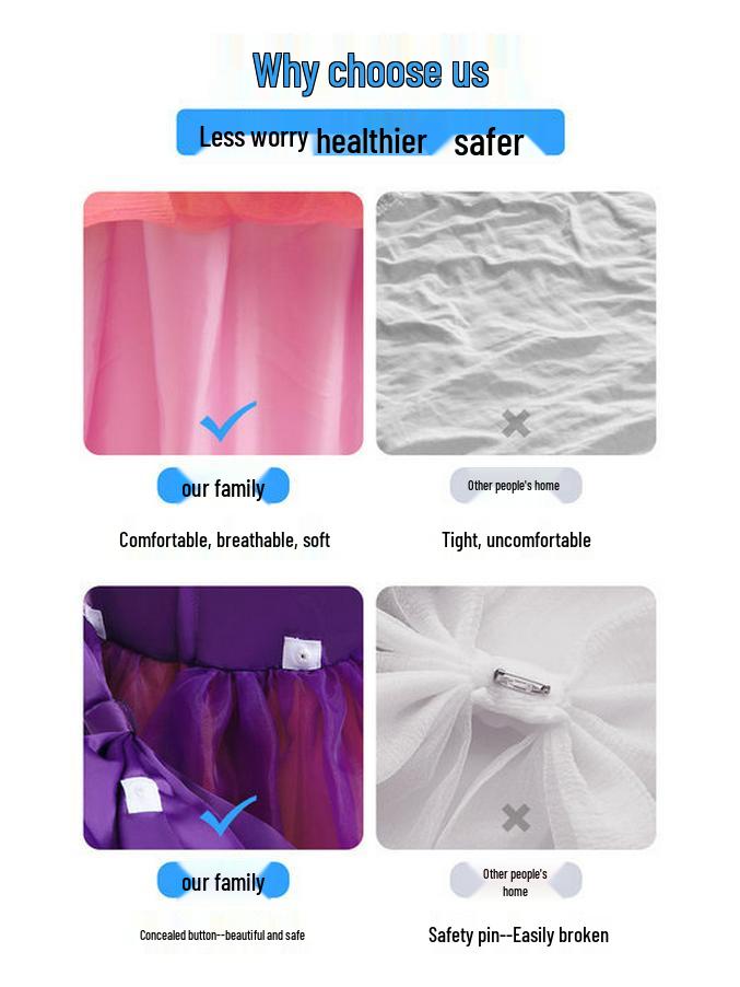 Children's Halloween Sophia Rapunzel Dress - Girls' Puff Sleeve Mesh Costume Gown