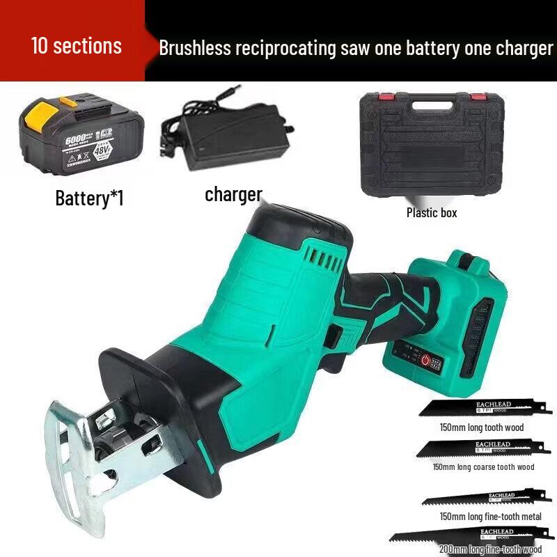 Jiaxuer Cordless Lithium Reciprocating Saw CN plug (adapter included)