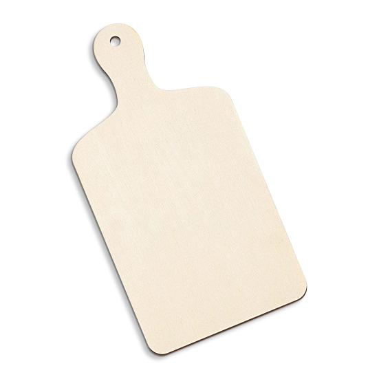 Serveringsbrett God Glatt Kant Tre Skjærebrett Tre DIY Hakkebrett Kjøkkendekorasjon Trebrett for Hjemmet