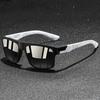 Mote Vintage Firkantet Unisex Kjøre Fiske Solbriller Menn Kvinner Luksusmerke Designer Solbriller Antirefleks Briller UV400