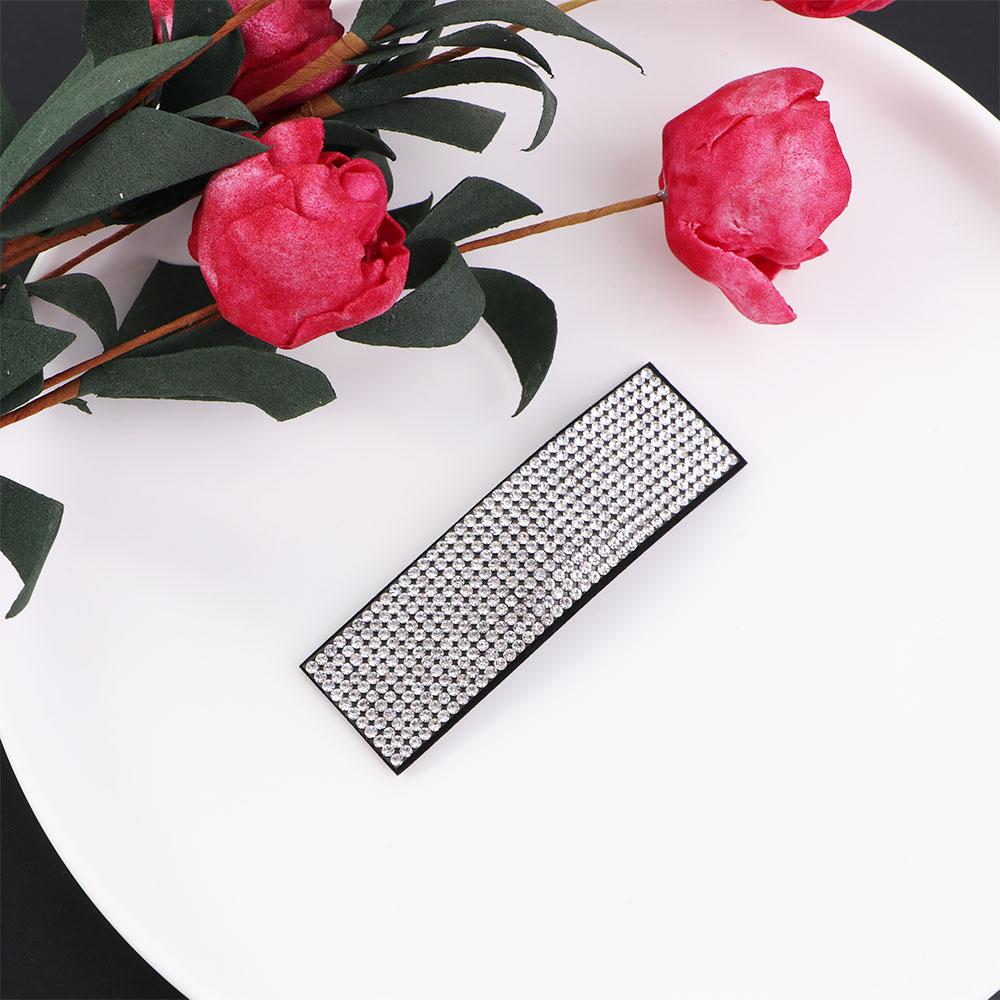 Rectangle Barrettes Rhinestone For Girls Hair Pins Crystal Women Hair Clips Korean Style Barrettes