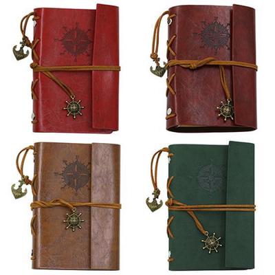Retro Faux Leather Cover Notebook Journal Traveler Book Diary Blank String