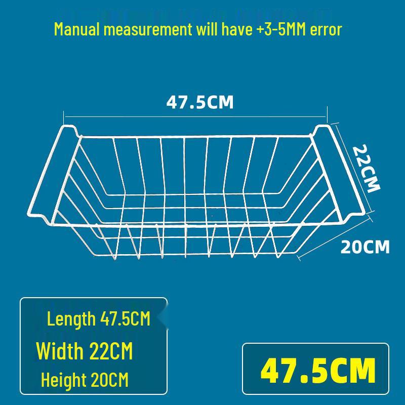 Universal Multi-Layer Hanging Freezer Storage Rack Basket
