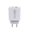 Best Selling EU US 20W Fast Charging Adapter Portable Dual Ports Type C Wall Charger for IPhone 12 13 14 Samsung PD 3.0 Function