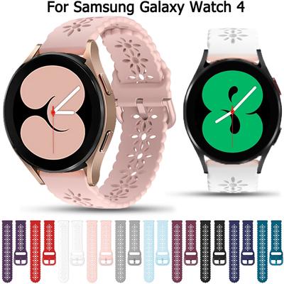 20mm 22mm Silikonarmband für Samsung Galaxy Watch 4 40mm 44mm Classic 42mm 46mm Smart Band Galaxy Watch 5 44mm 40mm Pro 45mm Armband