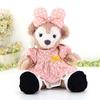 cushu cush Duffy and ShellieMay Costume Toy Sold Made in Cute Light Pink Polka Dot and Shoes (Plush Separately) Japan, Dress, Headband, Petticoat,
