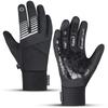 Autumn Winter Cycling Gloves Perfect For Men Women Fluff Warm Waterproof Nonslip Touch Screen Skiing Running Riding Motorbike Gloves