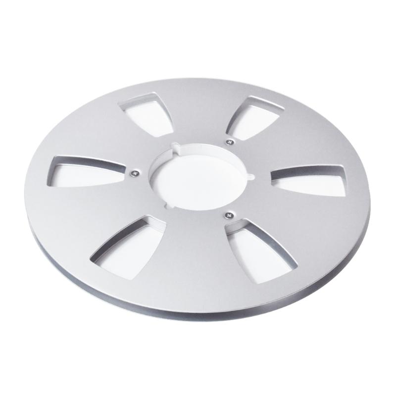 Professional Aluminum Reel 6 Hole Design For 1/4Inch 10.5 Open Tape Recording Disk Accessory