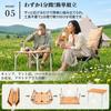 KingCamp Folding Camping Outdoor Height Bamboo Roll Natural Moso Dining High Load with Storage Table, Table, Table, Adjustable, Table, Bamboo, Table,