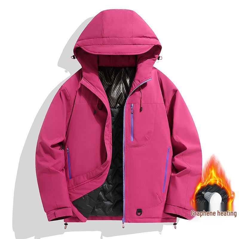 Men's 2025 Graphene Dopamine Winter Mountaineering Jacket - Thickened Warm Cotton