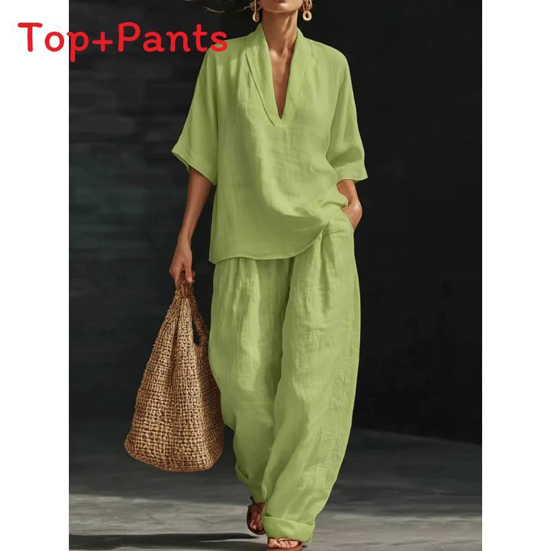 Streetwear Womens Two Piece Set With Polyester Fabric For Casual Spring Sports