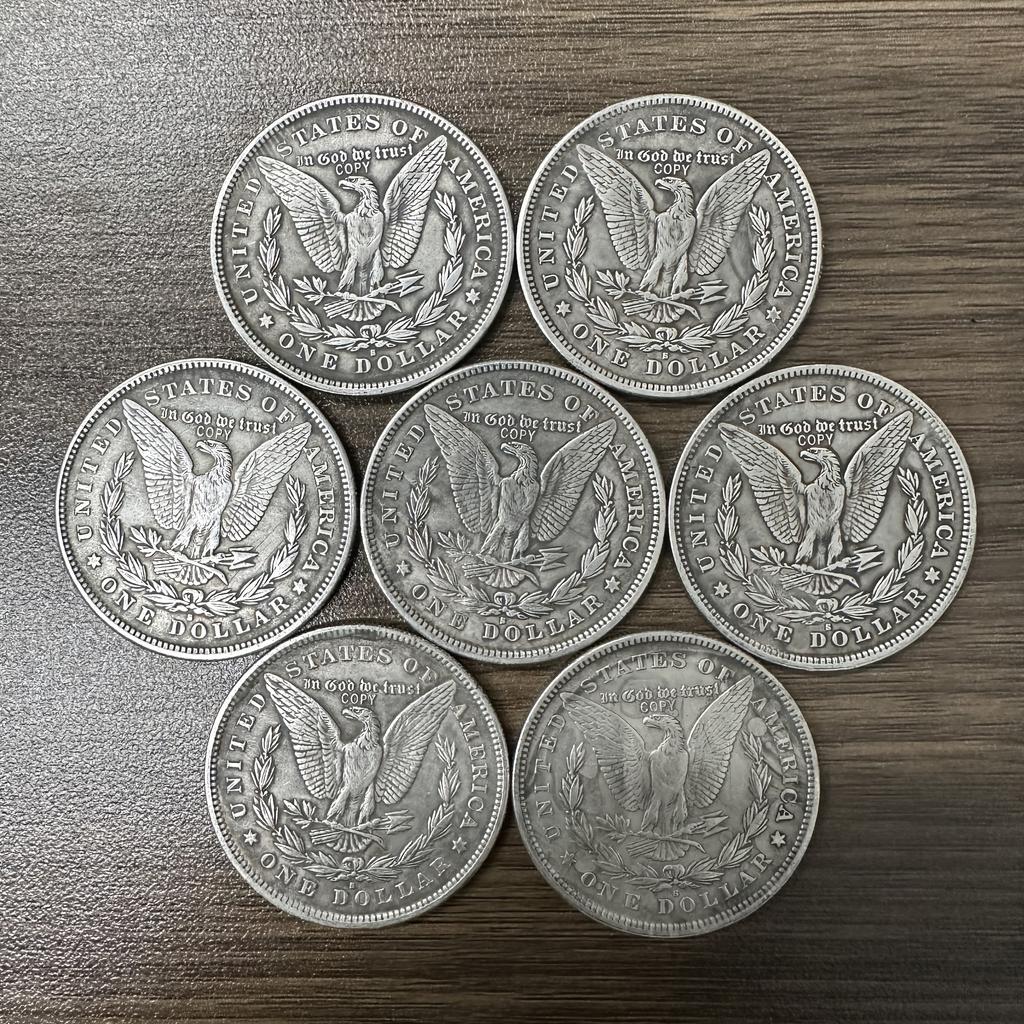 Set de 20 de monede comemorative Morgan din 1885-1898 - Perfect pentru colecționari și pasionați de istorie