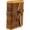 Handmade Leather Vintage Journal Travel Diary Notebookwith Key or Pen Loop-Leather Bound Journal Vintage Paper