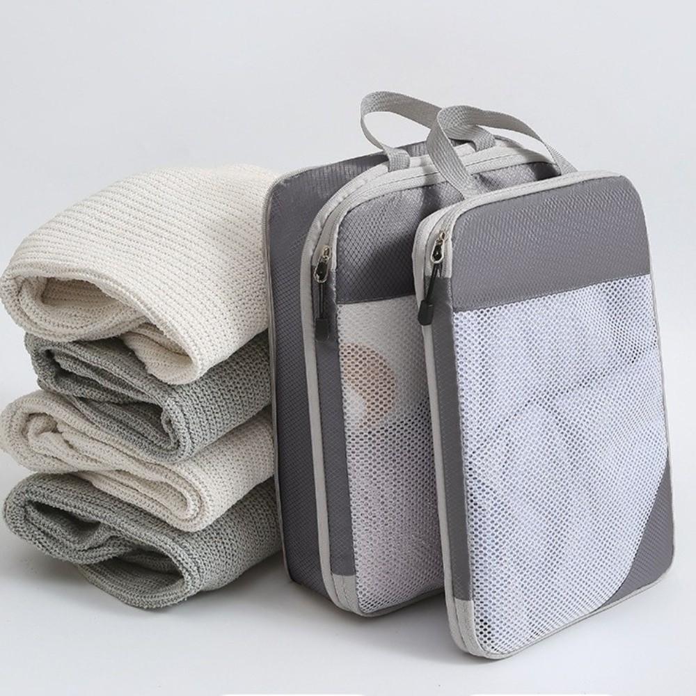 3pcs Extensible Travel Compression Bags Large Capacity Luggage Organizer  Clothing Sorting