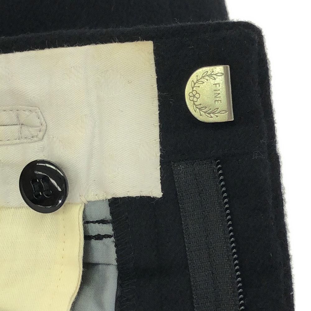 emanuel ungaro Two-tuck Slacks pants black Men's Used