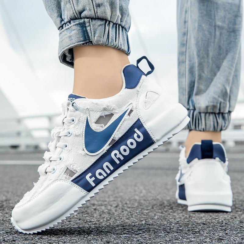 Летняя Новая Мужская Обувь Сетчатые Дышащие Кроссовки Мужские Легкие Износостойкие Туфли — фото 4