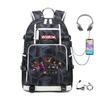 Cartoon Game Merchandise With Usb Hiking Bag College Students Outdoor Travel Large Capacity Backpack Bag