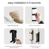 Durable Curly Hair Sticks Holder with Double-sided Tape Bathroom Items Organizer  Dormitory