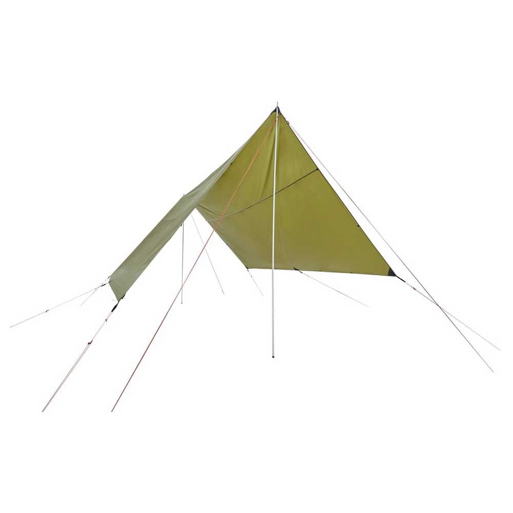 NORDISK VOSS 20 PU Mørk Utendørs Camping 127021 Japansk Presenning, Oliven, Presenning, (Offisielt produkt)