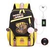 Kapibara fun peripheral printing new schoolbag cute cartoon primary and secondary school students spine backpack