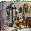1pc Premium Christmas Garland with 5 m 50 Bulbs Festive Lights String- Party Supplies & Scene Setup, Best for Christmas,