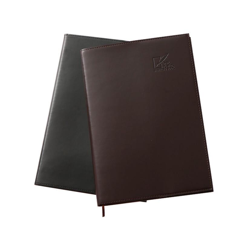 Deli 3192 Business A5 Leather Notebook 2-Pack 18K