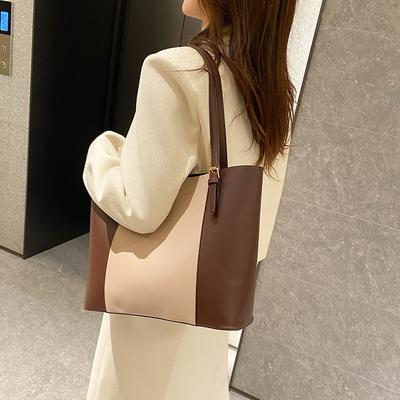 Mode Pendler Tragetasche mit großer Kapazität Damen Achseltasche neuer Frühlingstrend Mode tragbare Umhängetasche Damen