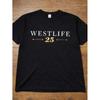 Westlife 25Th Anniversary T-Shirt Black Pop Band Tour Tee Unisex