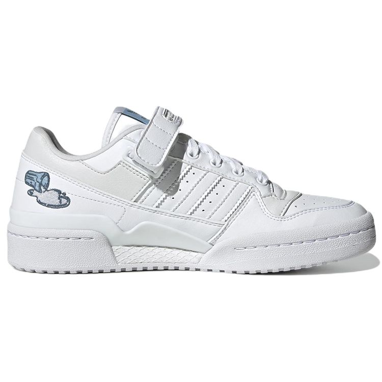 Adidas Forum Low Vegan White Dash Grey Women Sneakers Cloud-White GV7908