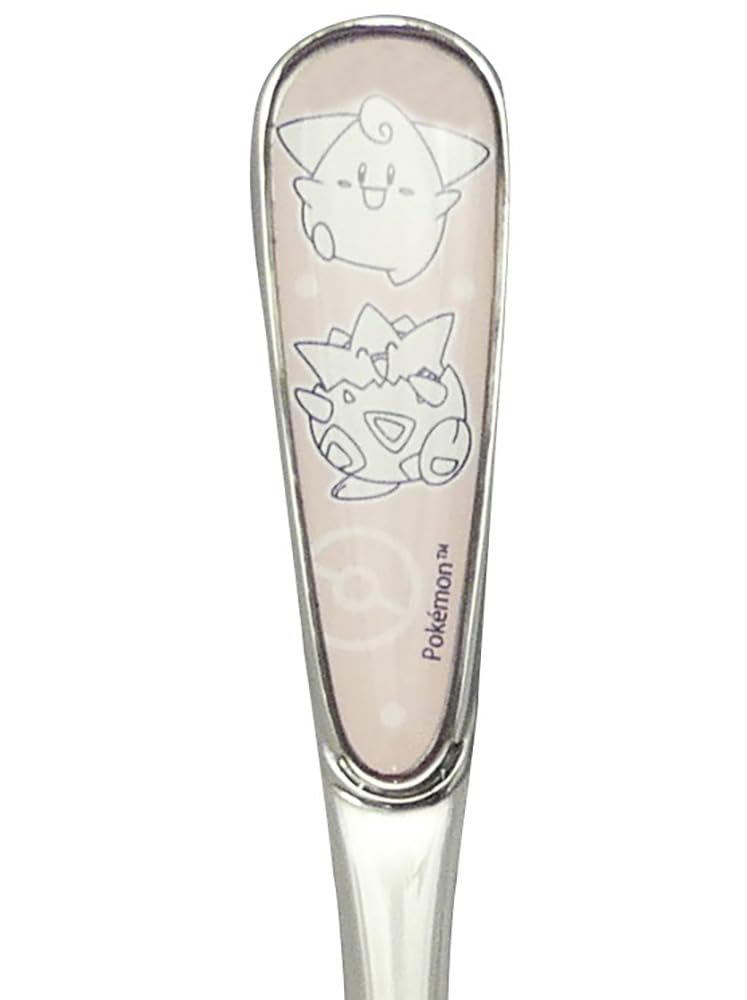 Yamaka Shoten Fairy Type Series "Pokémon" Spoon, Approx. 14cm, Style, Pokémon Goods, Tableware, 3, Pink, PM271-850