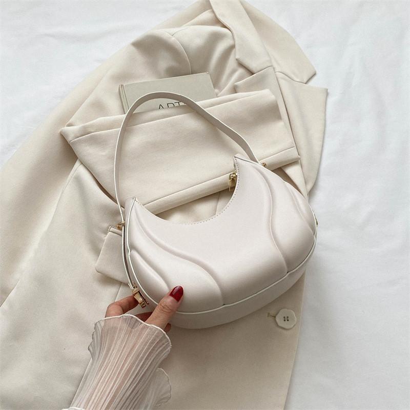 Trendy Chic City Shoulder Bag For Women 2023 Summer Small Zipper Closure