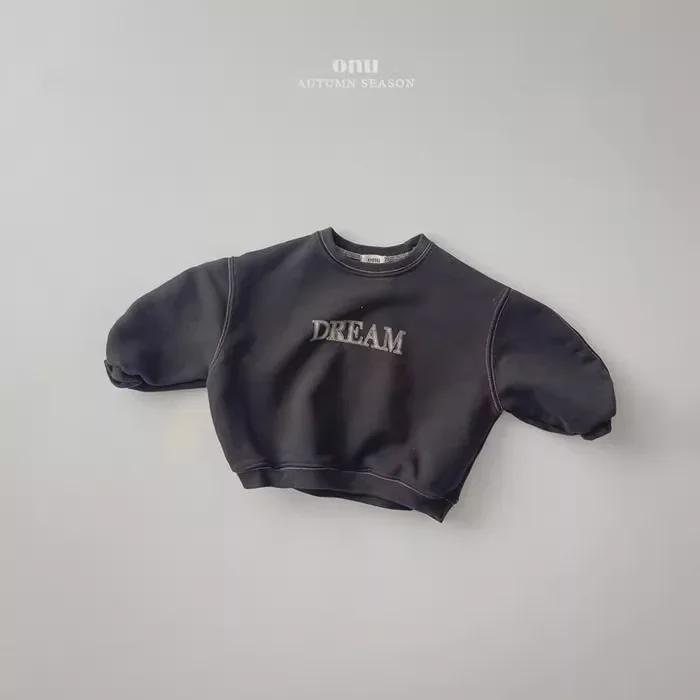 "Vinterdräkt i sammet för barn": Tröja & Byxor Set med Bokstavsmönster"