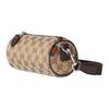 GUCCI Adjustable Strap Canvas With Leather Trim Shoulder Bag, Crossbody Bag Men's Beige & Brown 834269-FAEON-9750