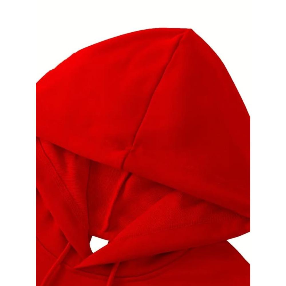 Buchstabe A Lustige Chipmunk-Gruppe Passendes Halloween-Kapuzenpullover Unisex Buchstabendruck Pullover Oversized Y2k Kapuzenpullover