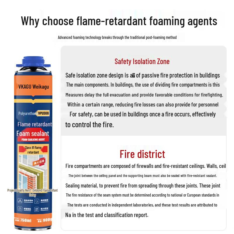 Weikagu B1 Flame Retardant Polyurethane Foam Sealant