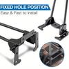 1/4Pcs 32/43/50Cm Clamp On Wrought Iron Table Legs Folding Table Legs Rust Proof Sturdy And Durable Screws Included