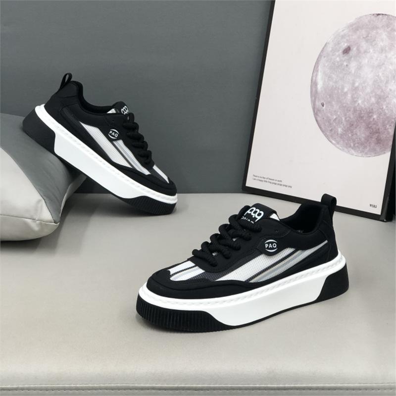 New summer mesh cloth surface light board shoes street casual shoes low-top sports xpaq