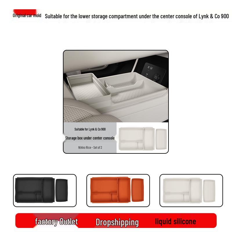 Lynk & Co 900 Silikon Mittelkonsolen Armlehnen Aufbewahrungs Organizer