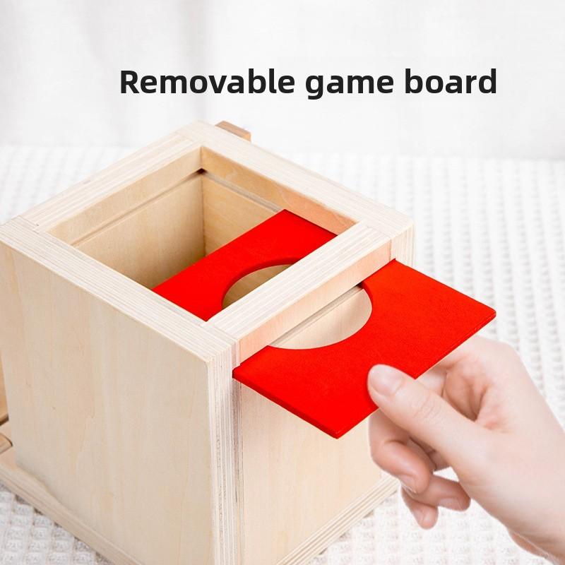 Carrot Four In One Wooden Educational Toy Coin Organizer Kids Cognitive Growth