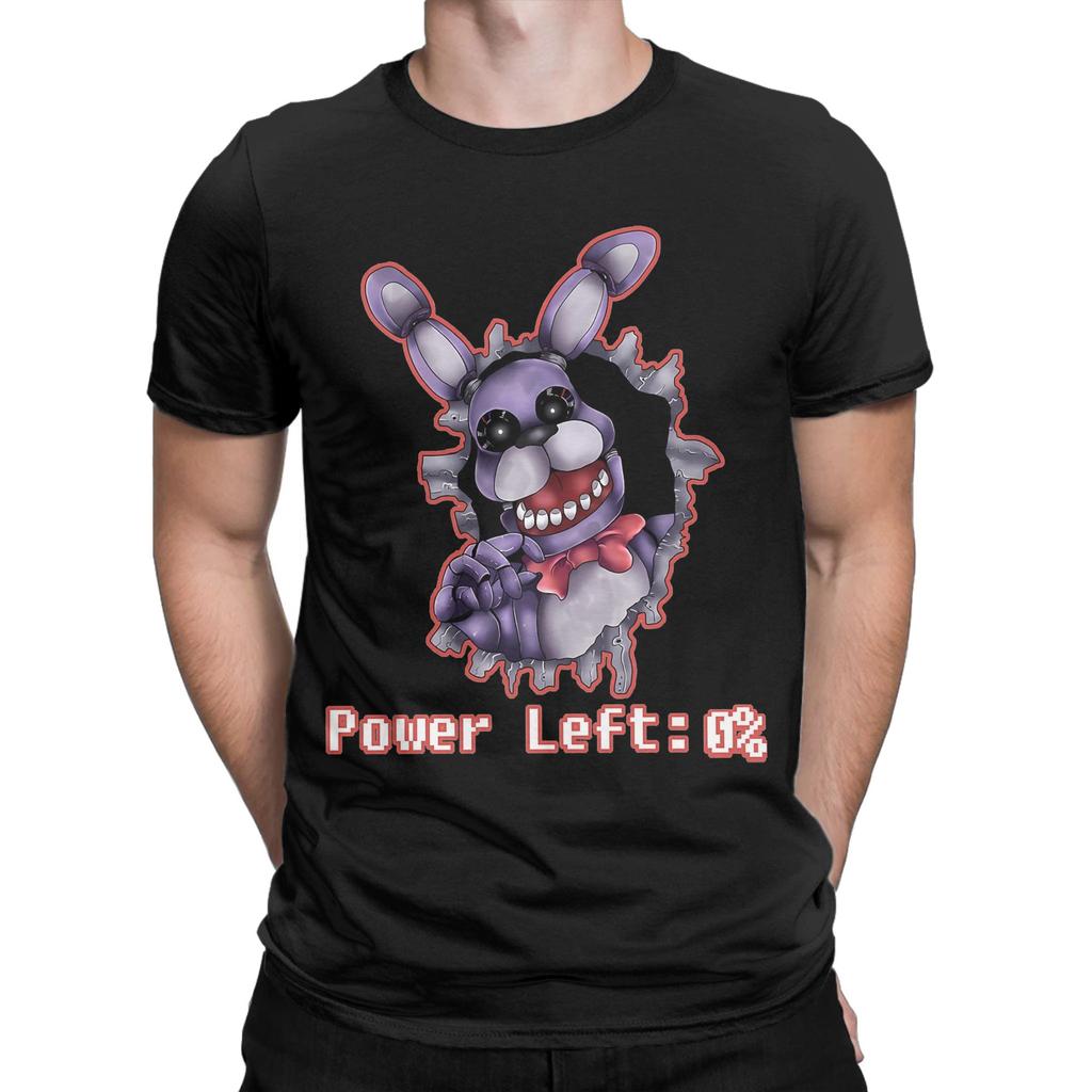 Maglietta FNAF Orso Uomo Donna 100% Cotone Nuovi Arrivi T-shirt Abbigliamento