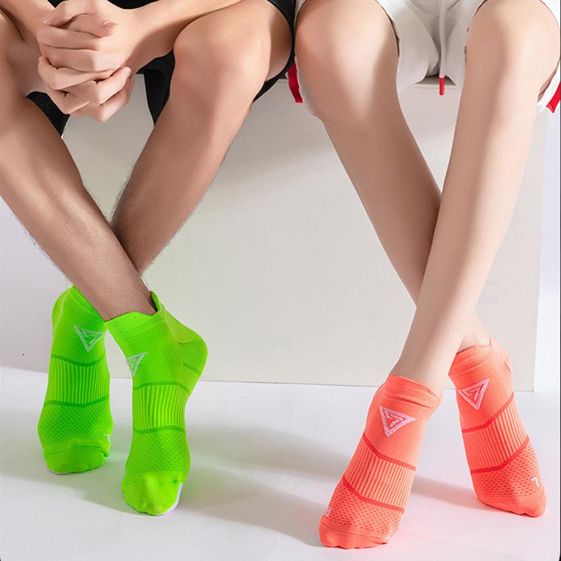 Men Woman Sport Crew Socks Nylon Quick-Drying Sweat-absorbing Breathable Deodorant Invisible Ankle Socks Bike Run Travel Sokken