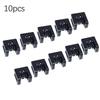 10xWiper Hood Trim Deflector Panel Reset Clip For Nissan For Xtrail For Tiida