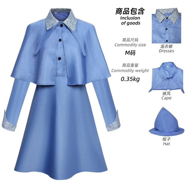 Halloween cos costumes Magic Awakening Bofferon Delacour cosplay costumes women S