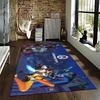 Overwatch Faction Printed Flannel Carpet, Anti-slip, Suitable for Bedroom, Living Room, and Children's Room Decoration