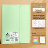 Large Capacity Test Paper Storage Bag with Transparent Insert Pages for Students